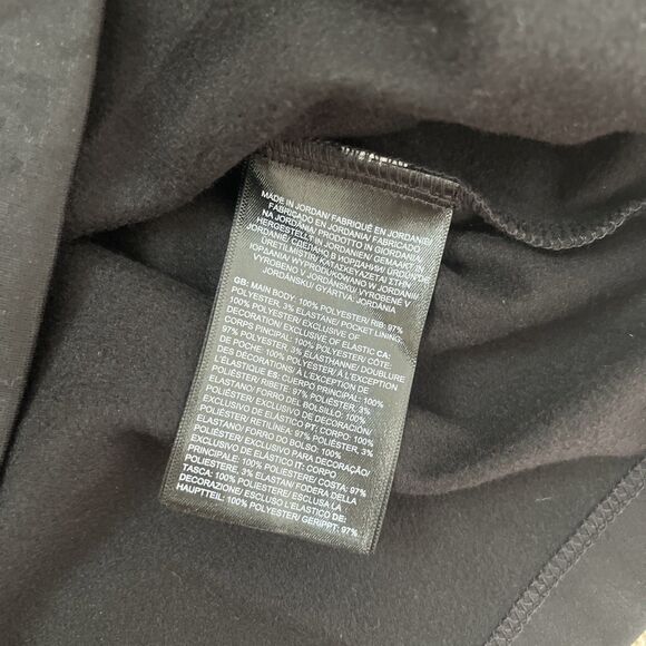 North Face 1/4 Zip Pioneer Peak Jacket Mens XXL Black Fleece Lined Lightweight - Picture 3 of 7